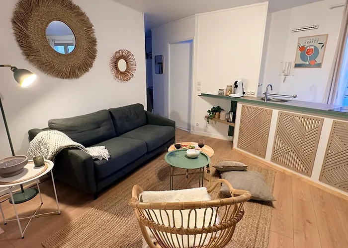 Apartment Cosy F2- Centre & Abbaye Caen